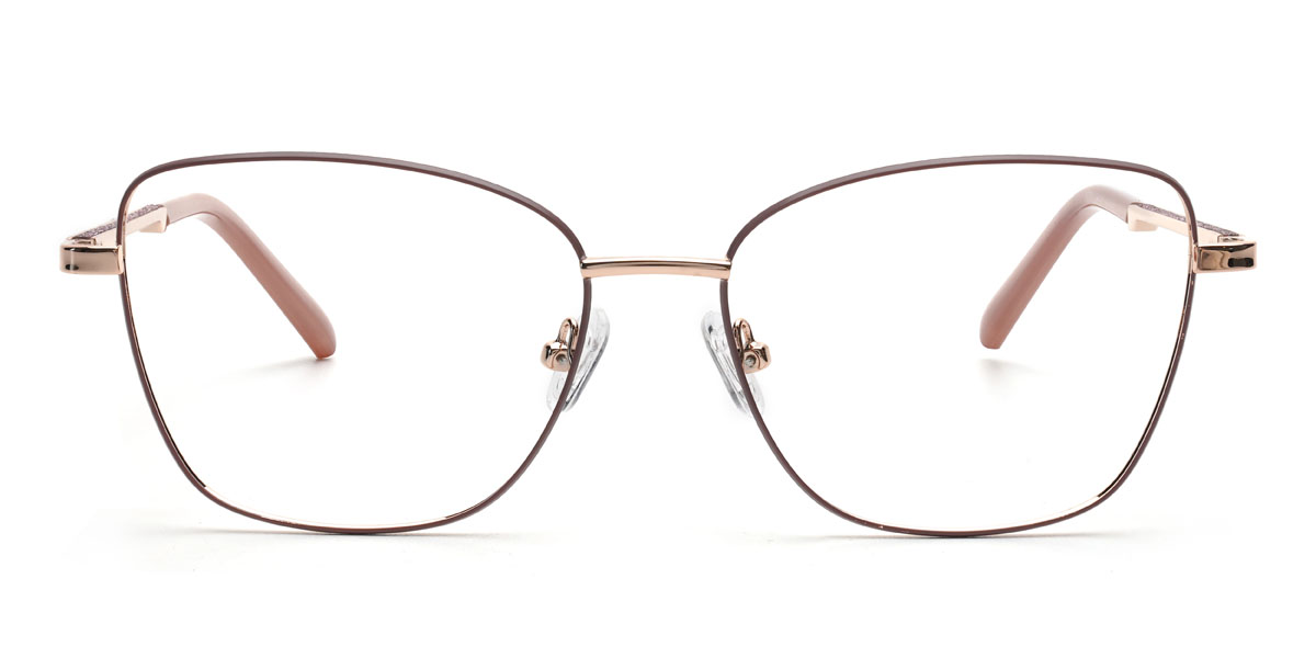 Cameo Braun Kristine Brille - Rectangle Glasses