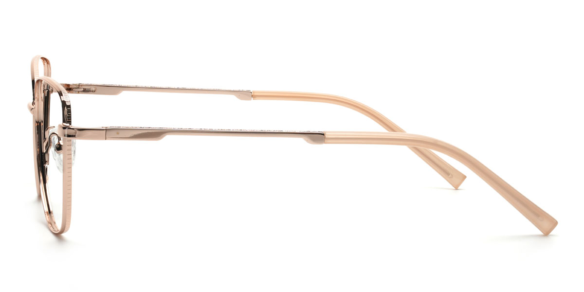 Gold Kristine Brille - Rectangle Glasses