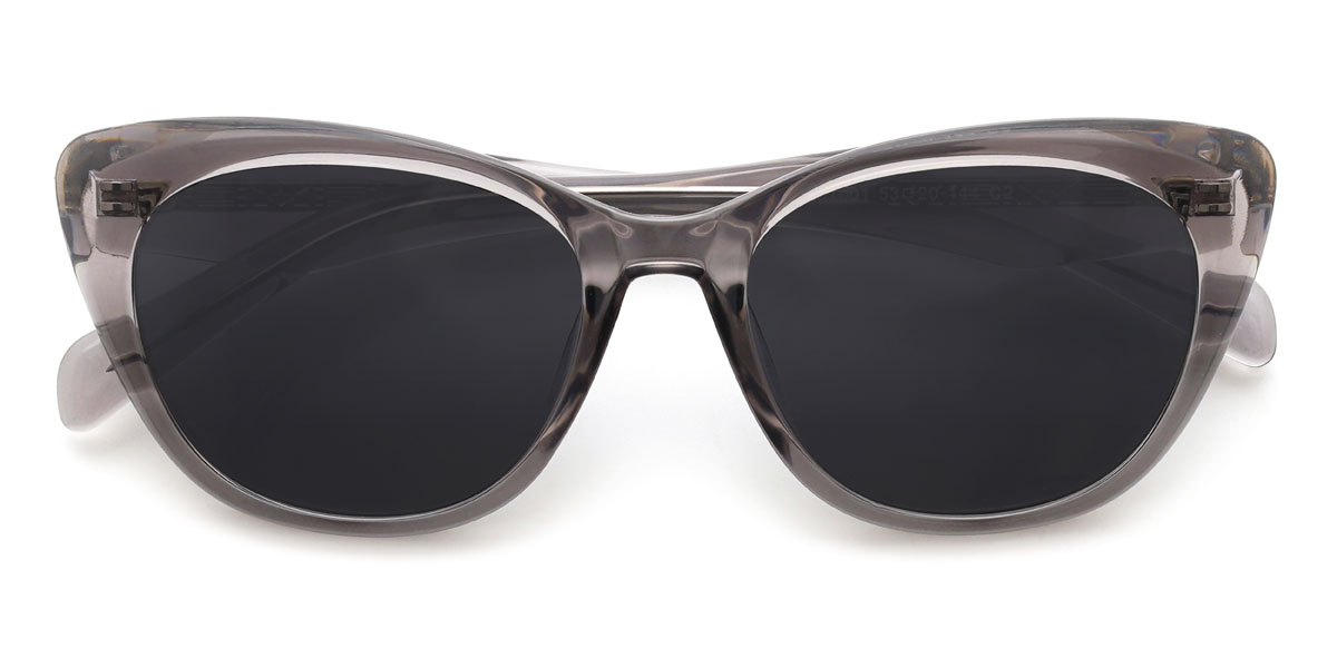 Szürke szürke Tahira Szemüveg - Cat Eye Sunglasses