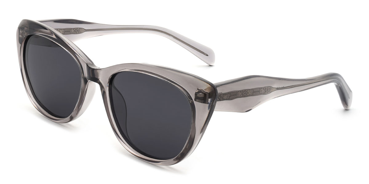 Szürke szürke Tahira Szemüveg - Cat Eye Sunglasses