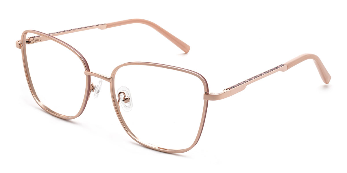 Arany rózsaszín Shazain Szemüveg - Rectangle Glasses