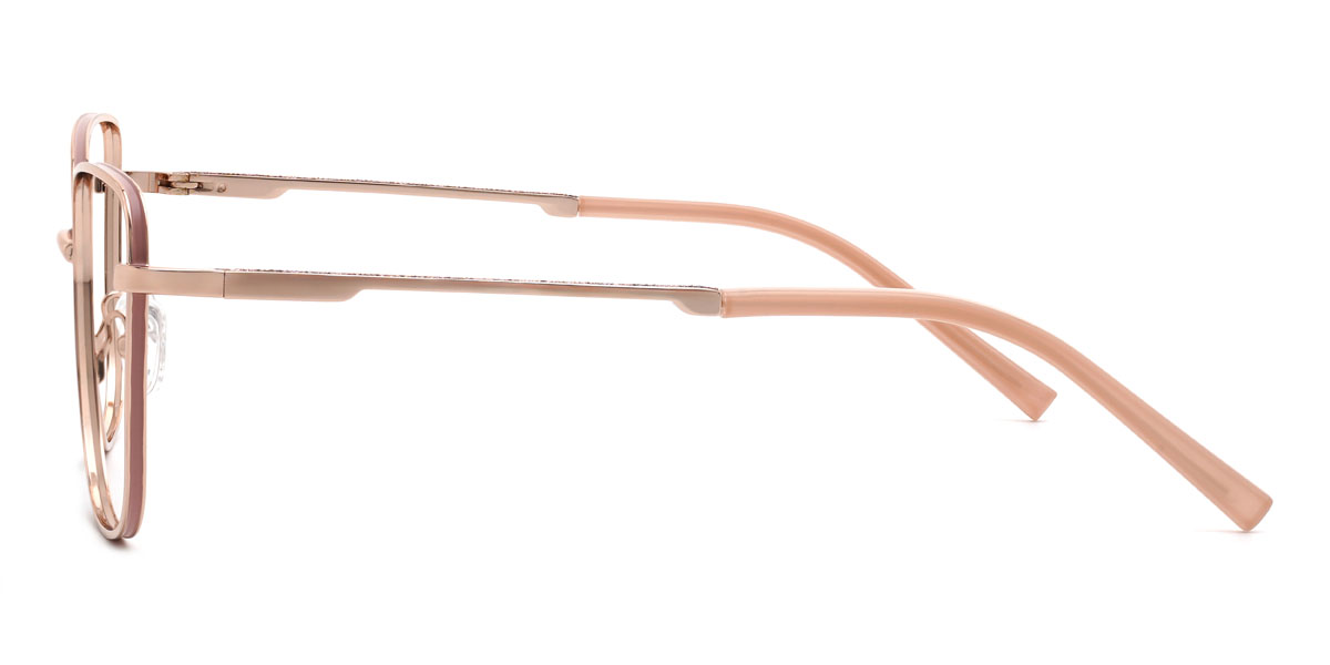 Arany rózsaszín Shazain Szemüveg - Rectangle Glasses