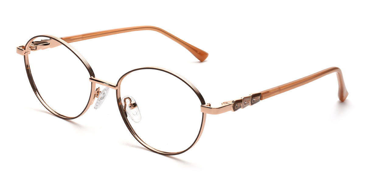 Barna Giorgia Szemüveg - Oval Glasses