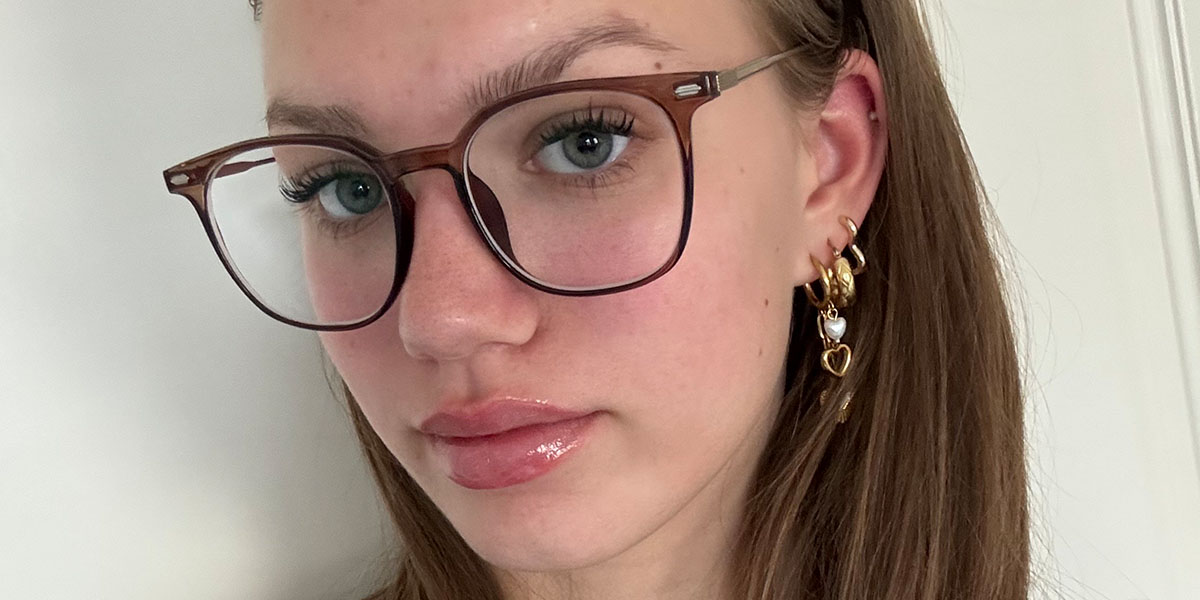 Brown Hilda Glasses - Square Glasses