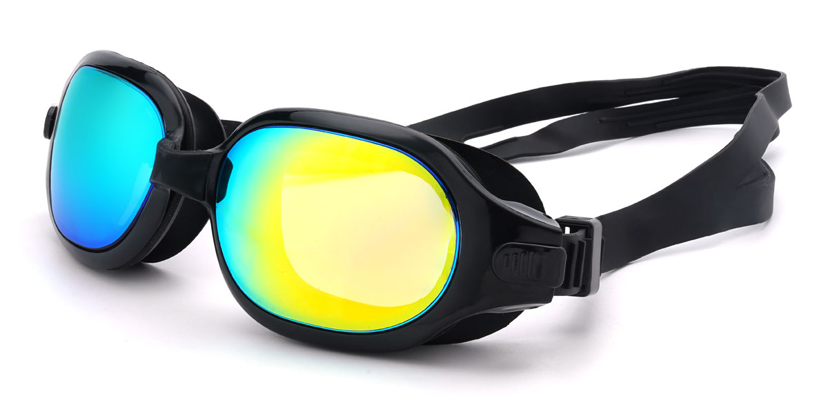Black Blue mercury Levon Glasses - Swimming Goggles Glasses