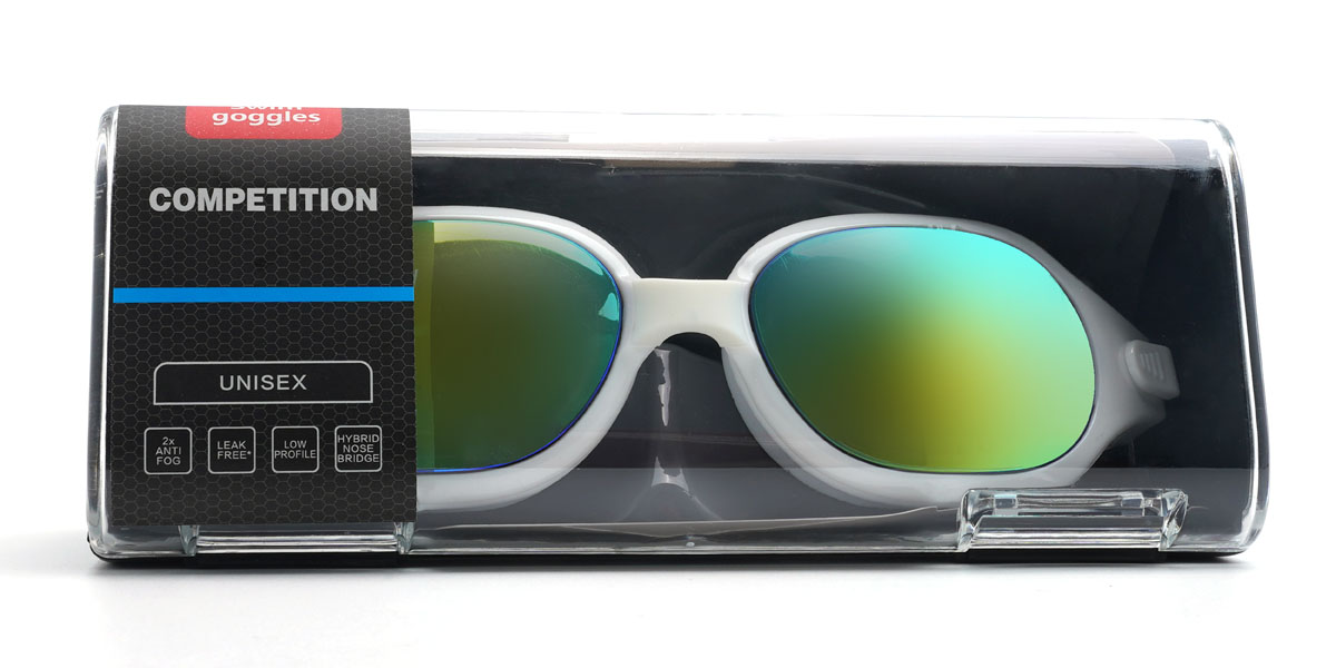 White Blue Mercury Korey Glasses - Swimming Goggles Glasses