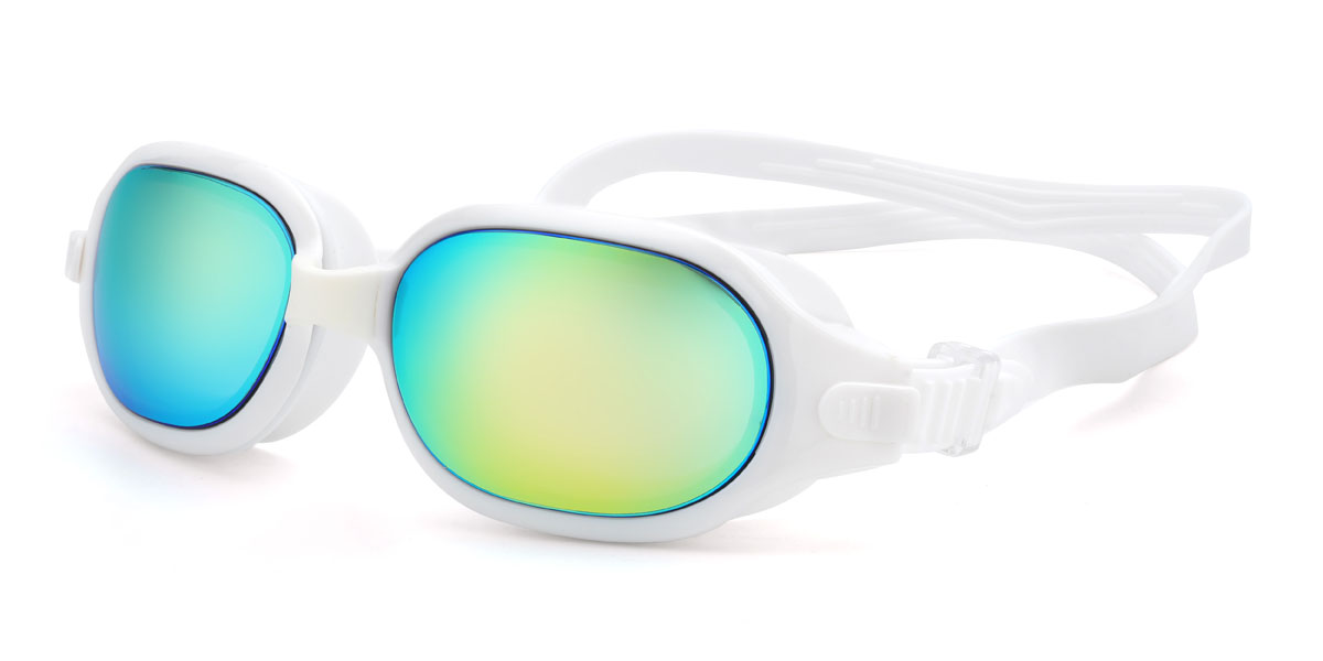 White Blue Mercury Korey Glasses - Swimming Goggles Glasses