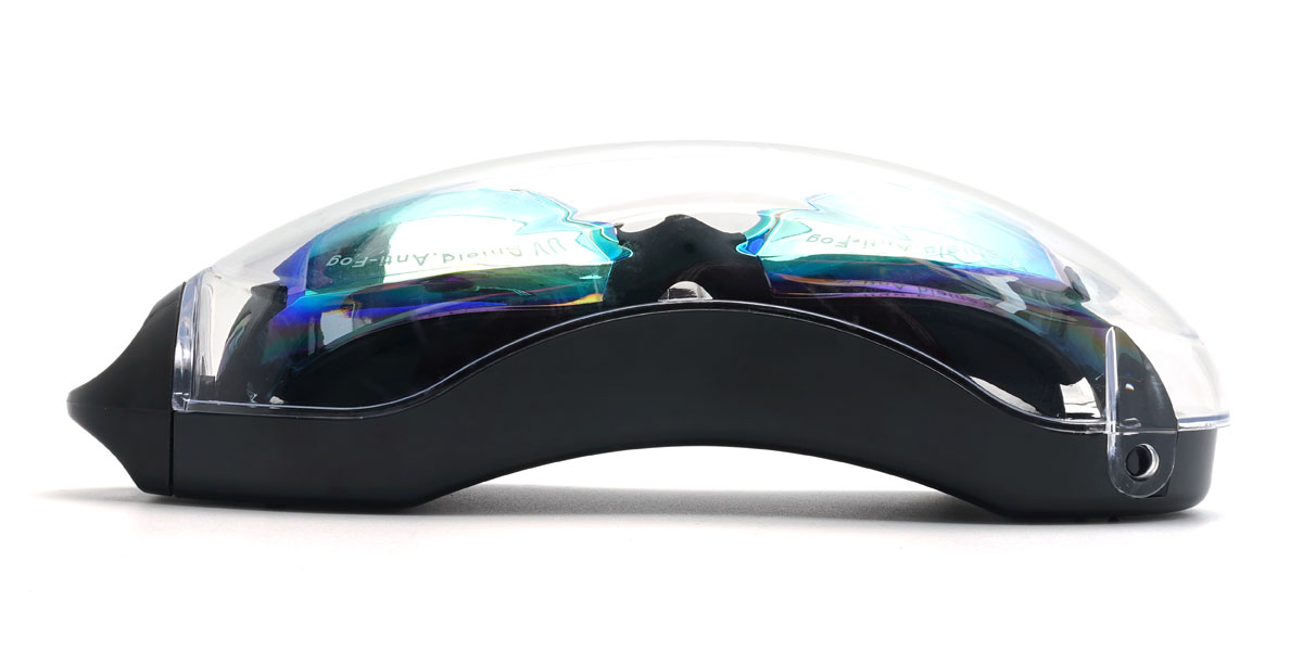 Black Color Larkin Glasses - Swimming Goggles Glasses
