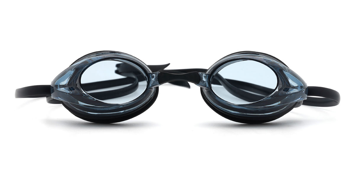 Black Clear Grey Musab - Swimming Goggles Glasses