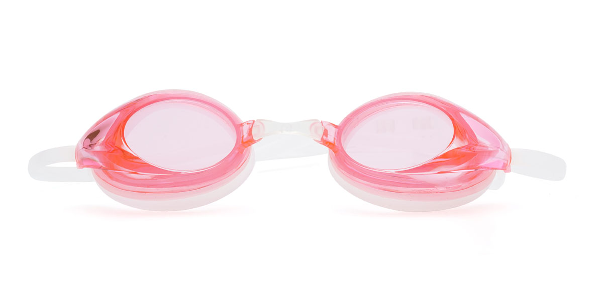 White Pink Katia - Swimming Goggles Glasses
