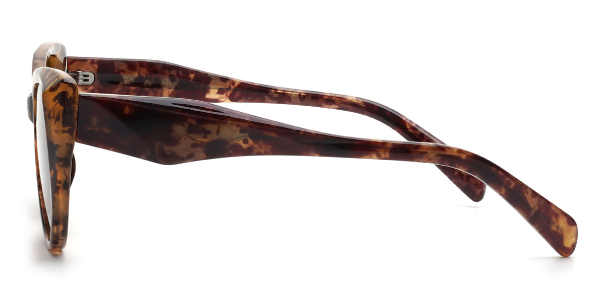 Tortoiseshell Brown Merlin Glasses - Cat Eye Sunglasses