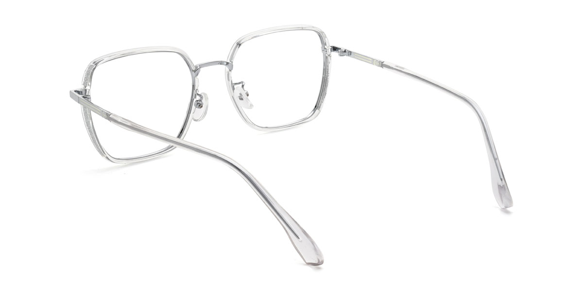Ezüst átlátszó Latrell Szemüveg - Square Glasses