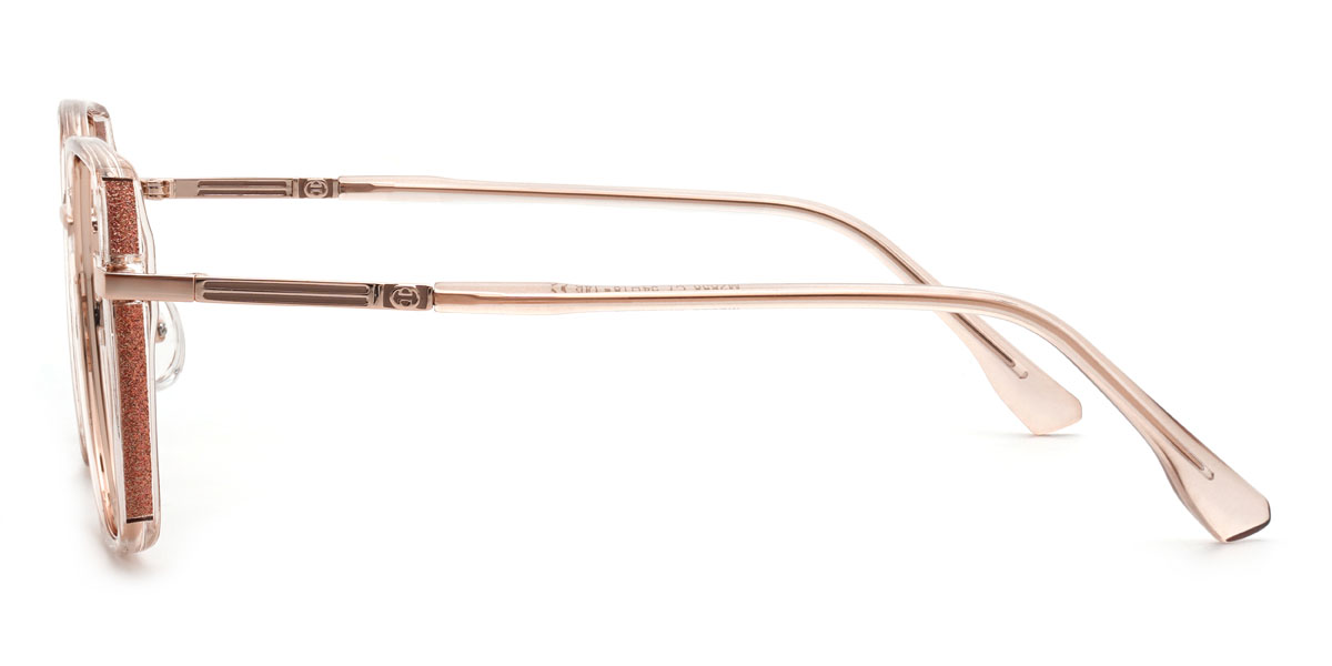 Champagne Latrell Glasses - Square Glasses