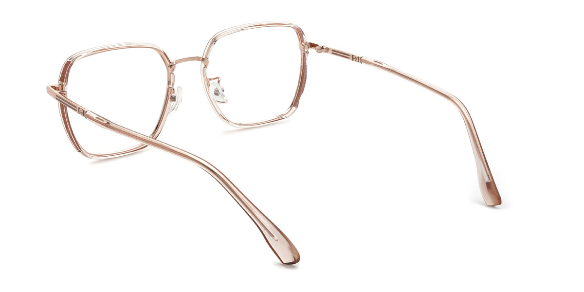 Champagne Latrell Glasses - Square Glasses