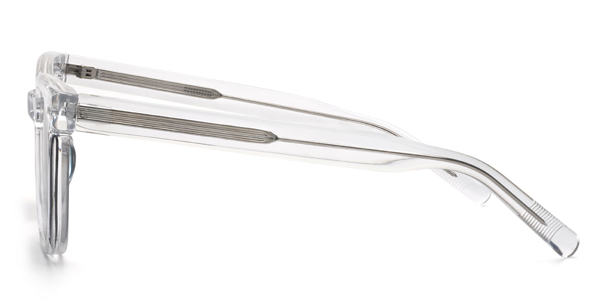Clair Gris Ignatius Lunettes - Rectangle Sunglasses