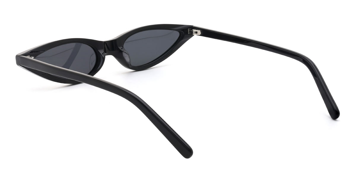 Black Grey Mujtaba Glasses - Cat Eye Sunglasses