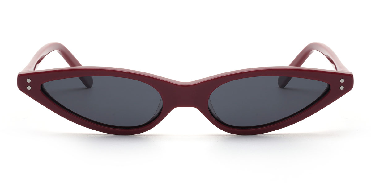 Purple Pink Gray Mujtaba Glasses - Cat Eye Sunglasses