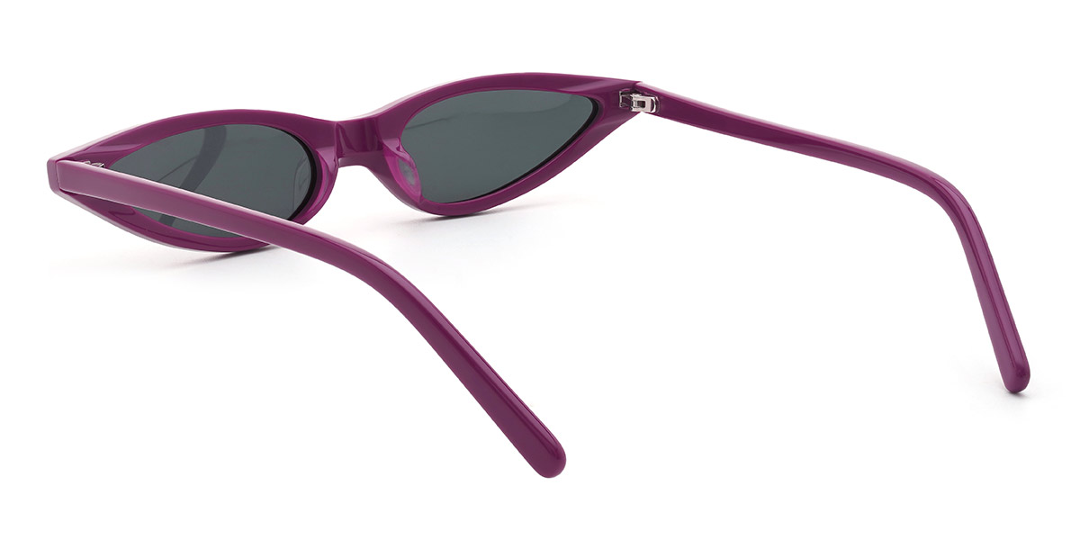 Purple Pink Gray Mujtaba Glasses - Cat Eye Sunglasses