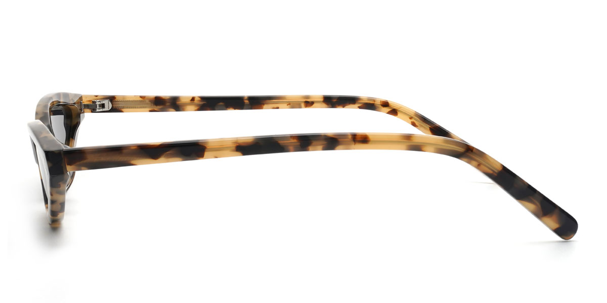 Écaille de tortue Gris Mujtaba Lunettes - Cat Eye Sunglasses