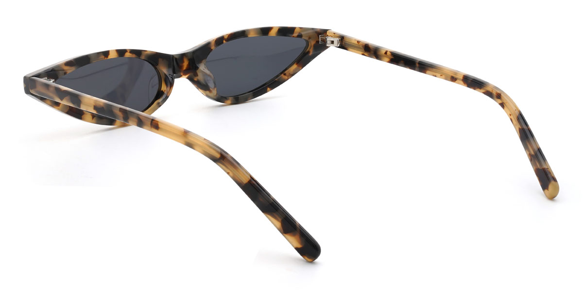 Écaille de tortue Gris Mujtaba Lunettes - Cat Eye Sunglasses