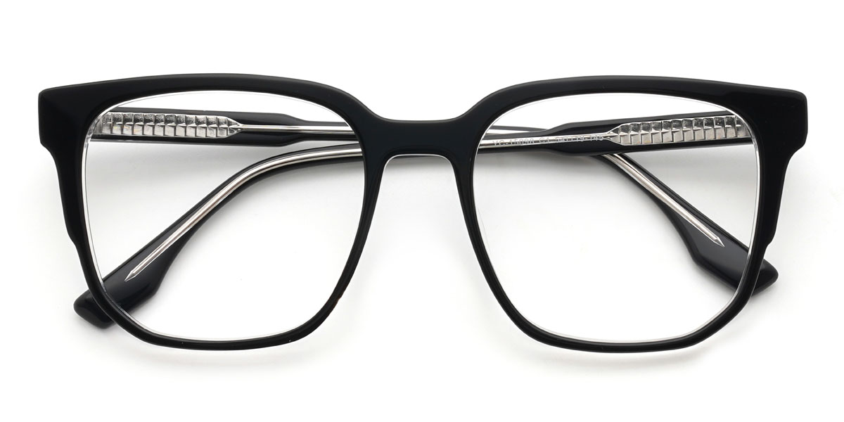 Black Romero Glasses - Square Glasses