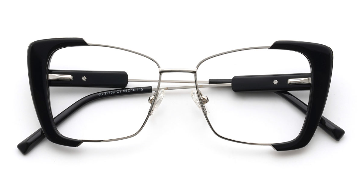 Noir Yamihle Lunettes - Rectangle Glasses