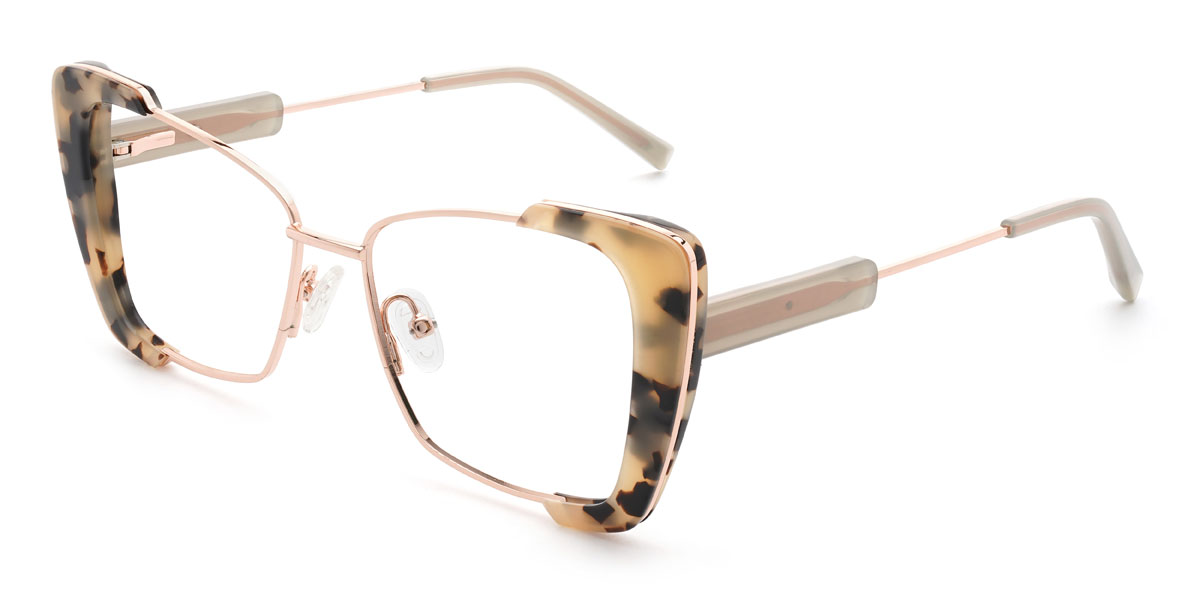 Elefántcsont teknősbéka Yamihle Szemüveg - Rectangle Glasses