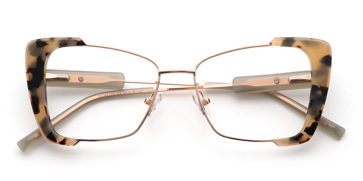 Elefántcsont teknősbéka Yamihle Szemüveg - Rectangle Glasses