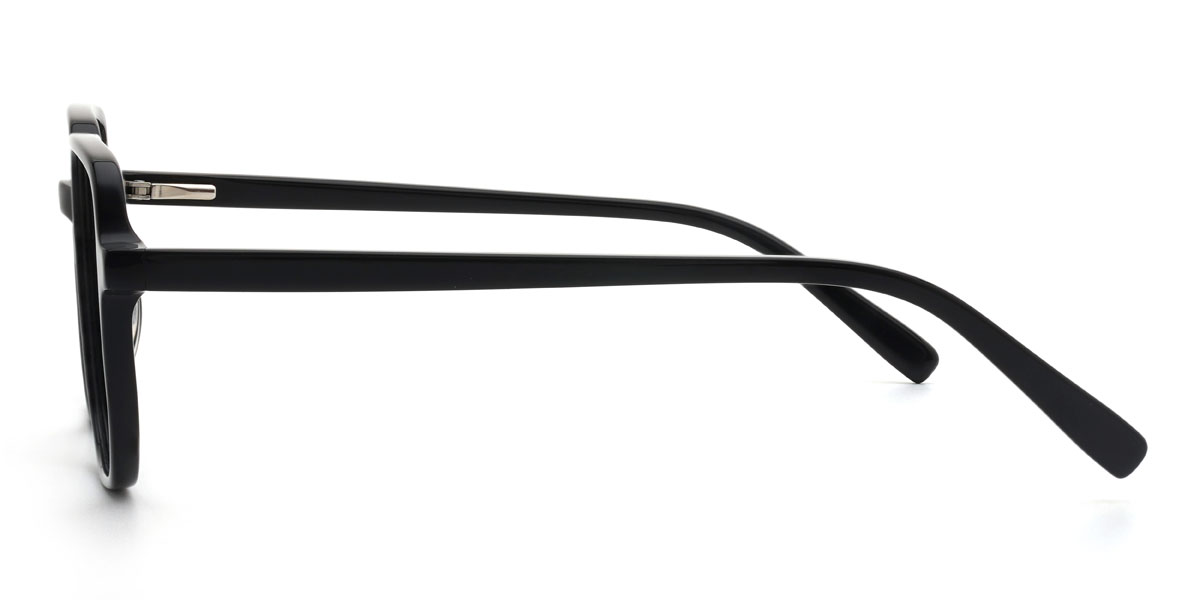 Schwarz Vesper Brille - Square Glasses