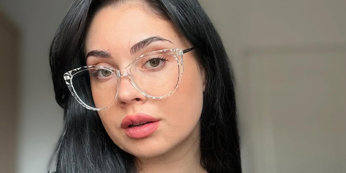 Clear Pomona Glasses - Cat Eye Glasses