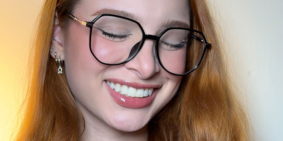 Black Hebe Glasses - Round Glasses