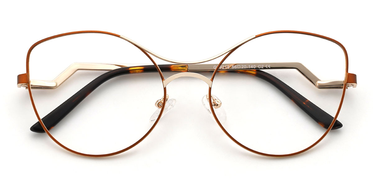 gold braun Estrella Brille - Aviator Glasses