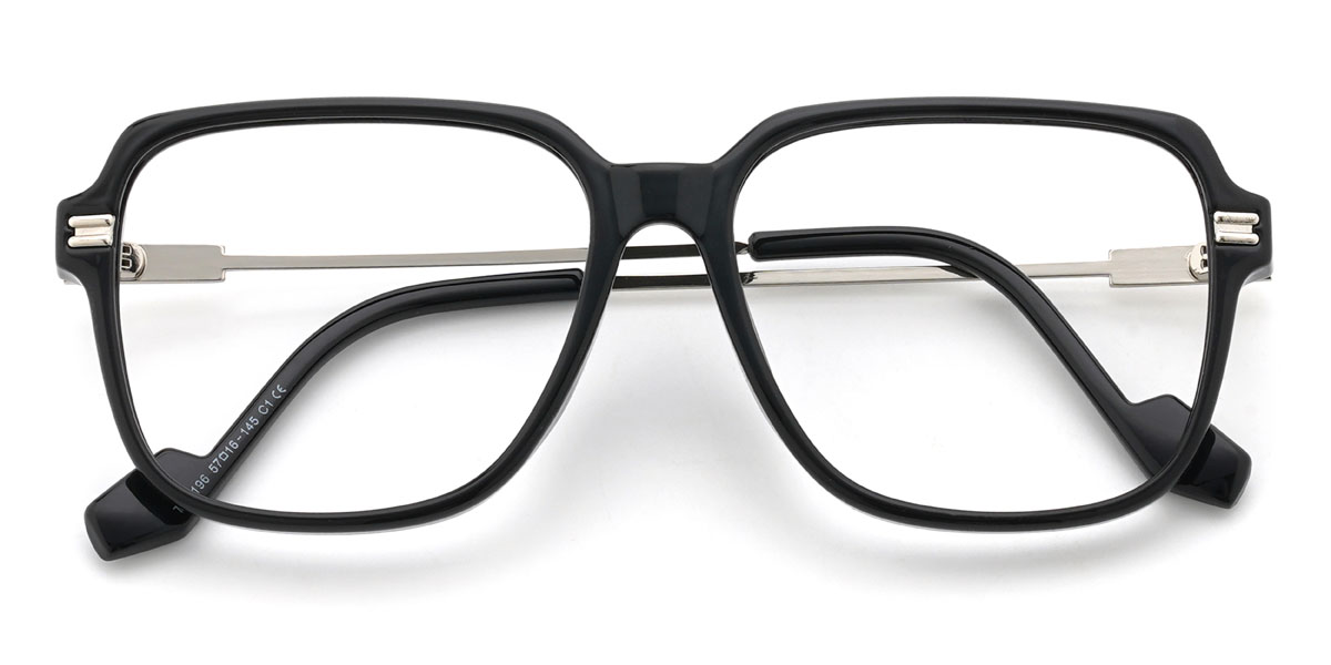 Fekete Ledger Szemüveg - Square Glasses