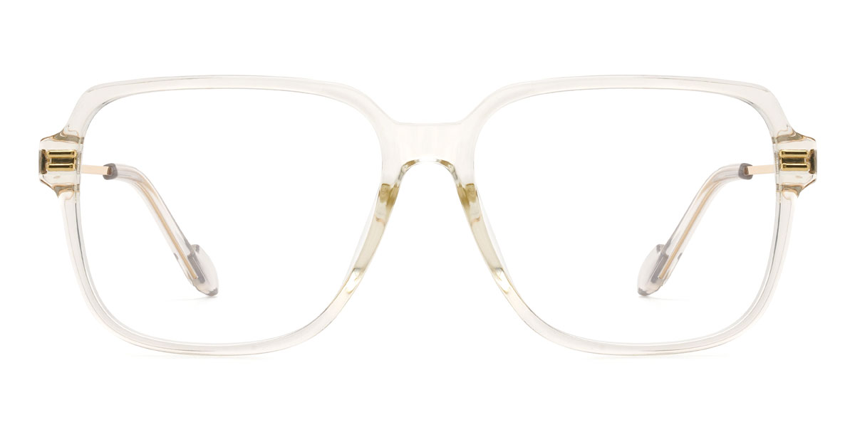 Champagne Ledger - Square Glasses