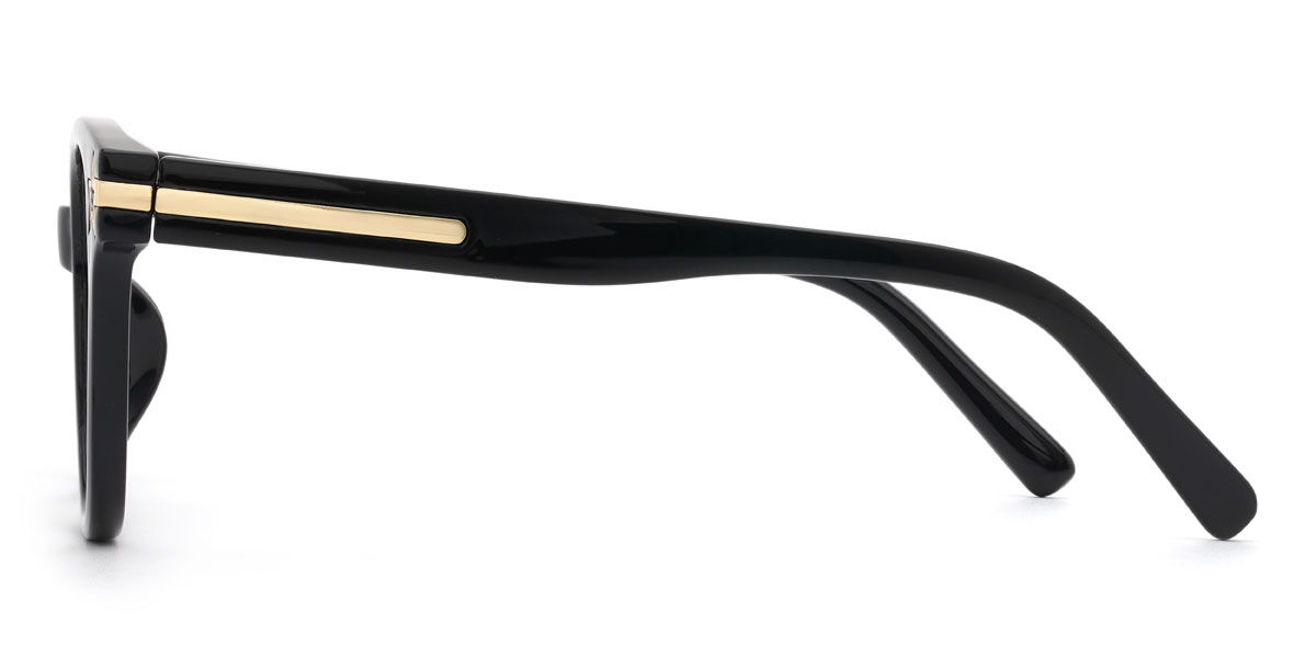 Black Aylin Glasses - Oval Glasses