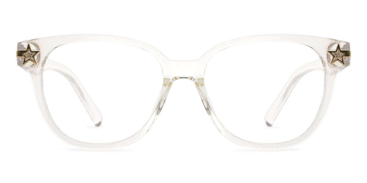 Clear Aylin - Oval Glasses