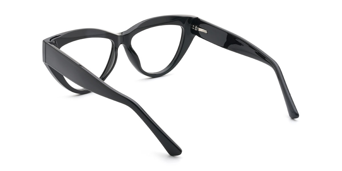 Noir Cecelia Lunettes - Cat Eye Glasses