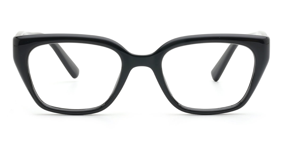 Black Divine - Rectangle Glasses