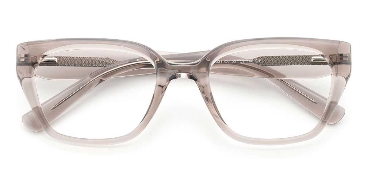 Gris Divine Lunettes - Rectangle Glasses