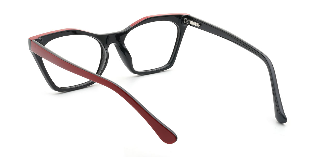 Negro Keira Gafas - Cat Eye Glasses