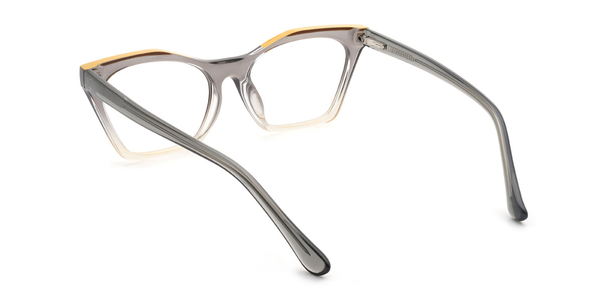 Farbverlauf Grau Keira Brille - Cat Eye Glasses
