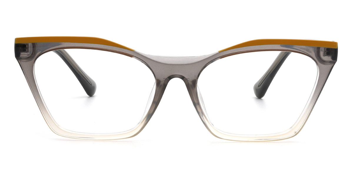 Farbverlauf Grau Keira Brille - Cat Eye Glasses