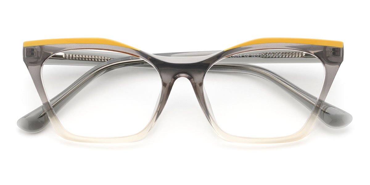 Farbverlauf Grau Keira Brille - Cat Eye Glasses