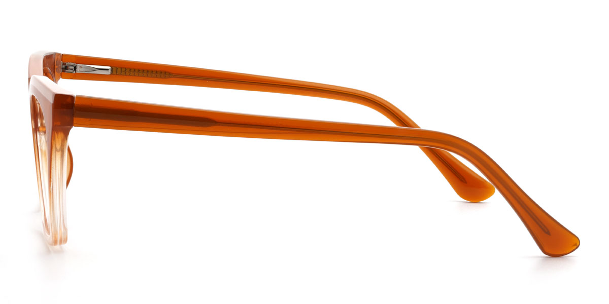 Naranja Claro Keira Gafas - Cat Eye Glasses