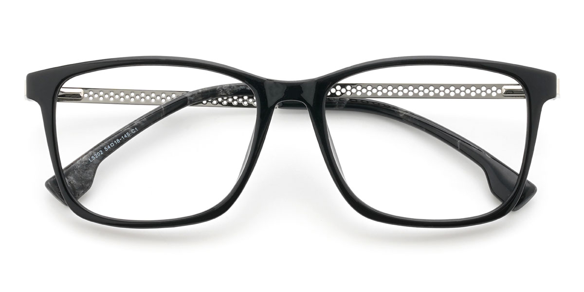 Fekete Zakai Szemüveg - Rectangle Glasses