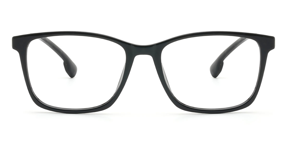Black Zakai - Rectangle Glasses