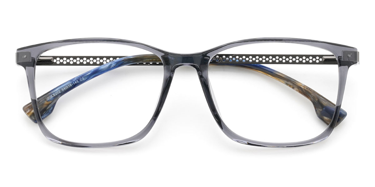 Szürke Zakai Szemüveg - Rectangle Glasses