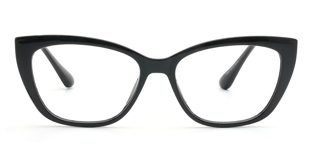 Negro Xiomara Gafas - Cat Eye Glasses