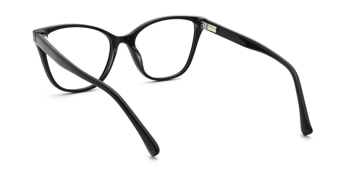Negro Esmeralda Gafas - Cat Eye Glasses