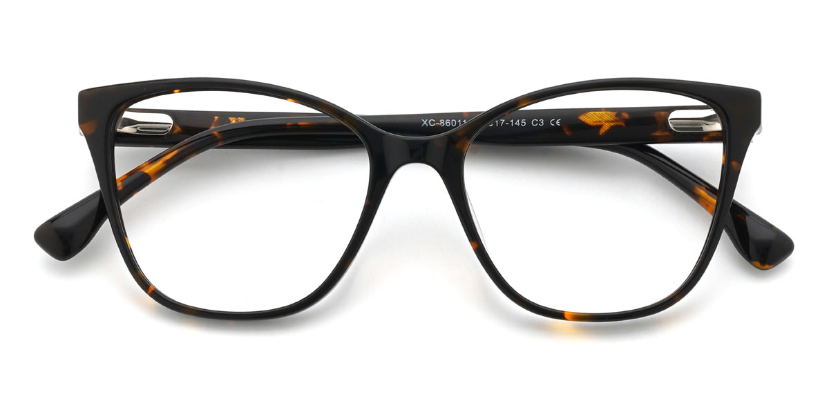 Teknősbéka Esmeralda Szemüveg - Cat Eye Glasses